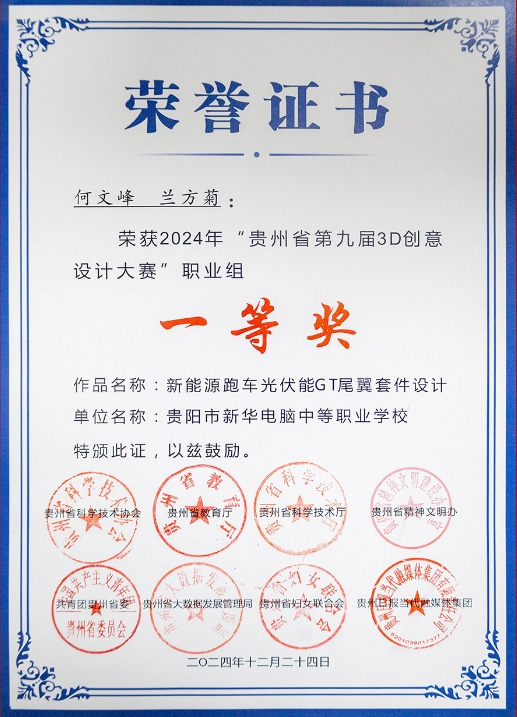 荣誉证书
